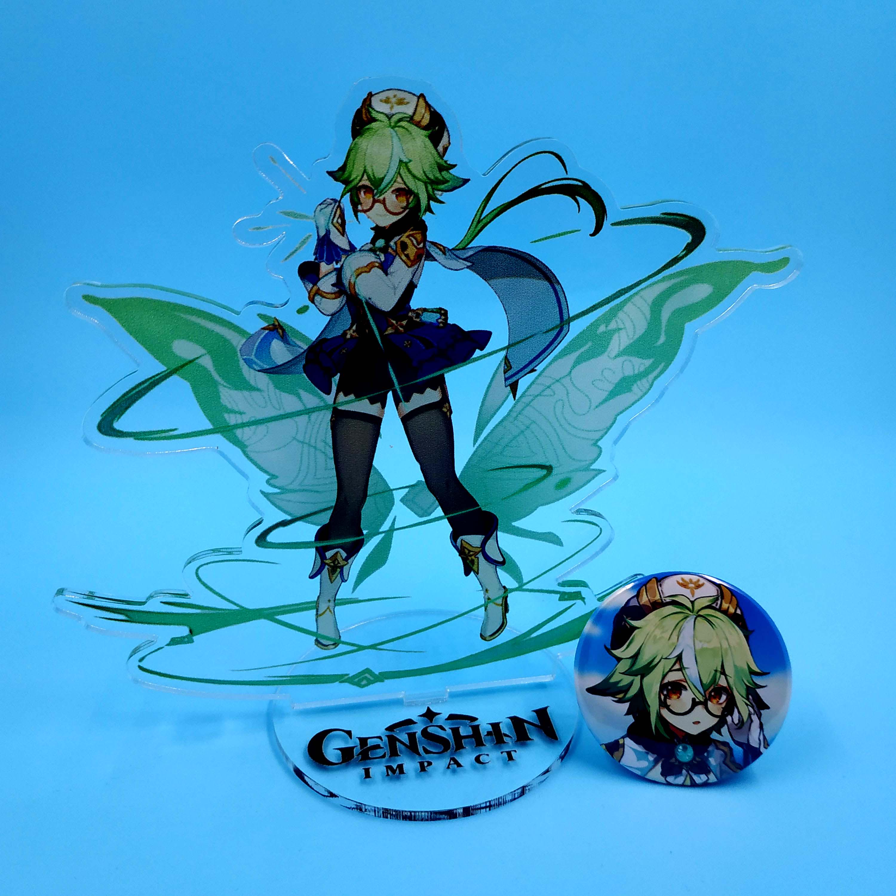 Акриловая фигурка Сахароза из Genshin Impact (2715)