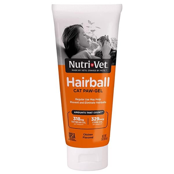 Гель для котов Nutri-Vet Hairball Chicken выведение шерсти курица (99850)