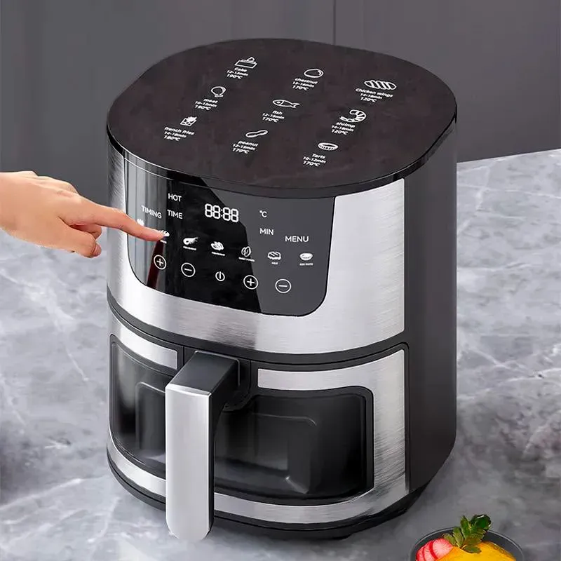 Аерогриль електричний Rainberg RB-2268 8 л 4200 Вт (RB-2268) - фото 14 Аерогриль електричний Rainberg RB-2268 8 л 4200 Вт (RB-2268) - фото 14