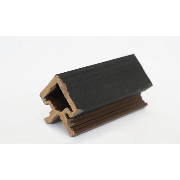 Элемент угловой Rosewood для фасадного сайдинга ДПК 25х55х2200 мм Black (14660353)