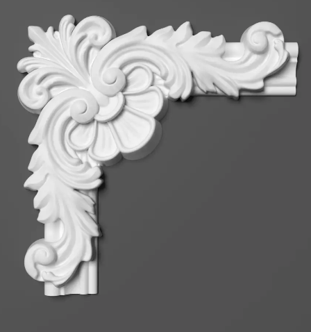 Елемент кутовий поліуретановий Grand Decor HCR 524-3 жорсткий (2281116377)