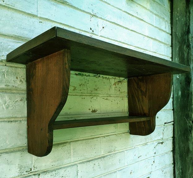 Полка настенная из дерева Меркадо Капучино (ПНС/003409)