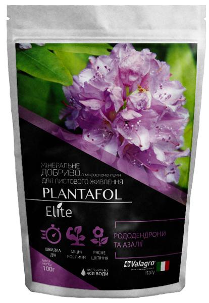 Удобрение комплексное минеральное для рододендронов и азалий Valagro Plantafol Elite NPK 10.54.10 100 г