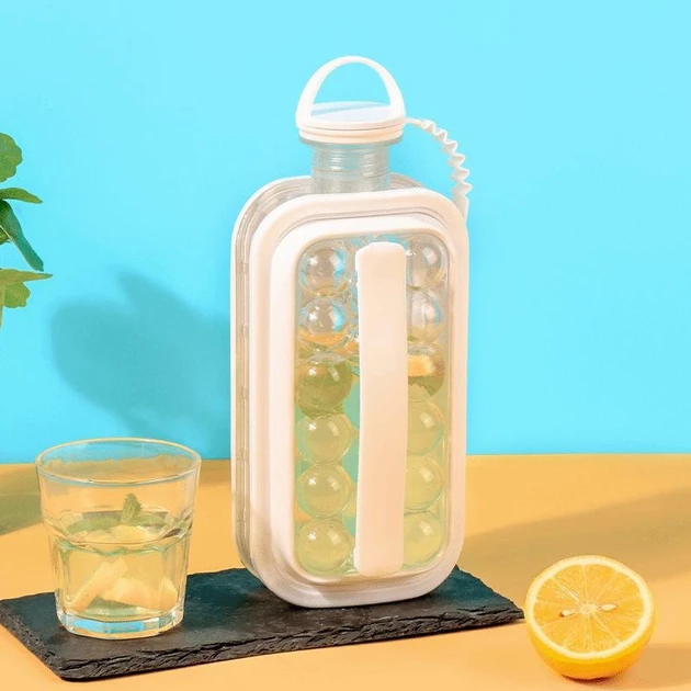 Форма для льда силиконовая Cool Home ICE Tray с крышкой на 17 шариков Форма для льда силиконовая Cool Home ICE Tray с крышкой на 17 шариков