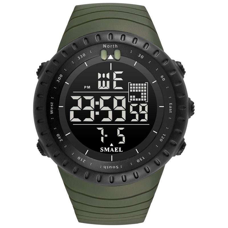 Часы мужские наручные Smael 1237 watсh Army Green (15192)
