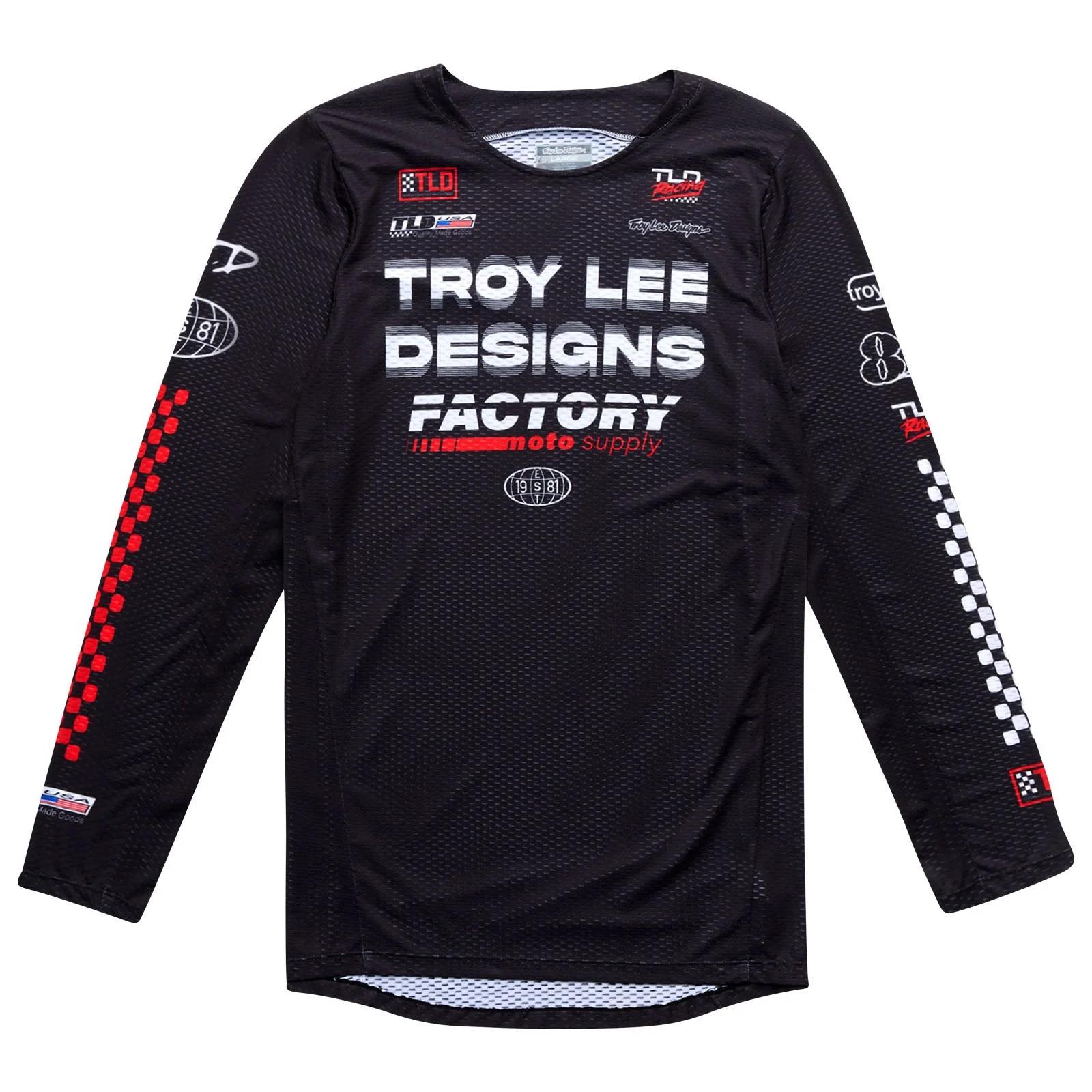 Мотоджерсі TLD GP PRO AIR JERSEY FACTORY L Black