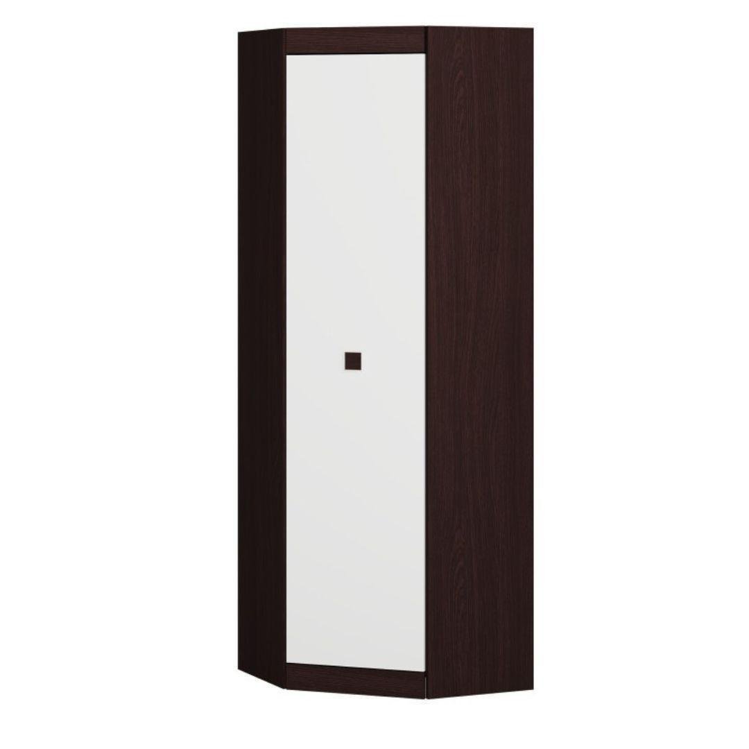 Шкаф угловой Еверест Соната-70 70х70х205 см Венге/Білий (EVR-20231) - фото 3 Шкаф угловой Еверест Соната-70 70х70х205 см Венге/Білий (EVR-20231) - фото 3