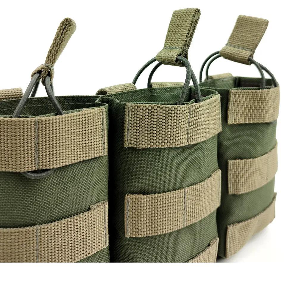 Підсумок для 3 магазинів АК LeRoy Оксфорд 600D Olive (LE2085) - фото 2 Підсумок для 3 магазинів АК LeRoy Оксфорд 600D Olive (LE2085) - фото 2