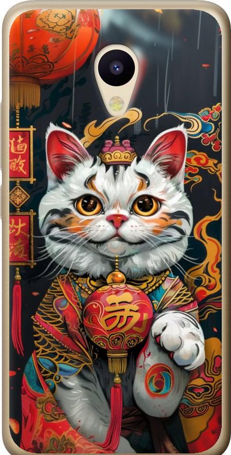 Чехол на Meizu M5 China Cat v2 (6135u-420-42517)