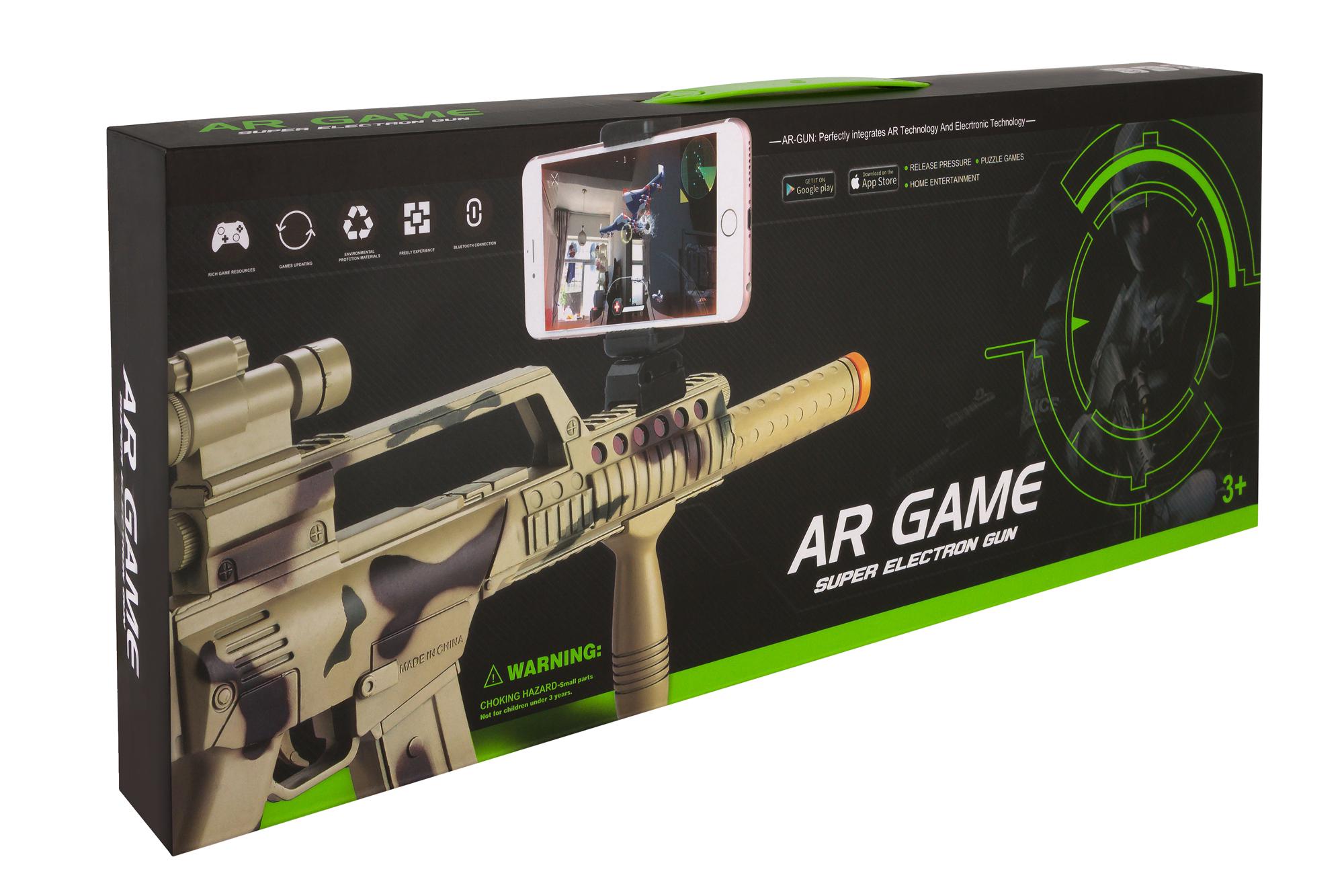 Автомат віртуальної реальності Atrix AR GUN DESTROYER 3 Android/iOS Camo (aargd3c) - фото 4