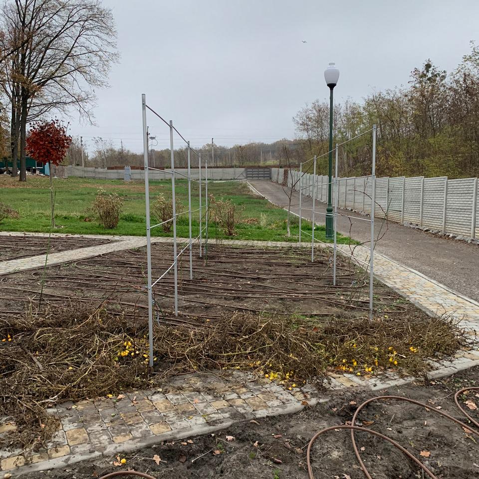 Опора для рослин шпалера садова 2300х6000 мм d 28 мм/d 12 мм (ШС-D28/D12-2300*6000) - фото 5