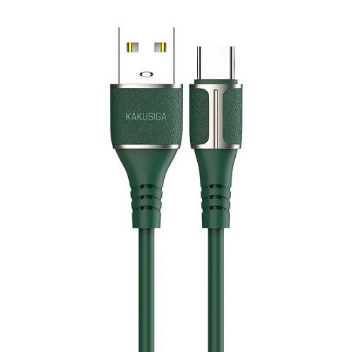 Кабель Kakusiga Flash Auclear Series KSC-418 USB-Type-C 1 м 3,2А (10218938)