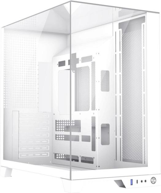 Корпус GameMax ATX Infinity WH без БП, 1.2 мм, белый, ATX, Micro-ATX, Mini-ITX
