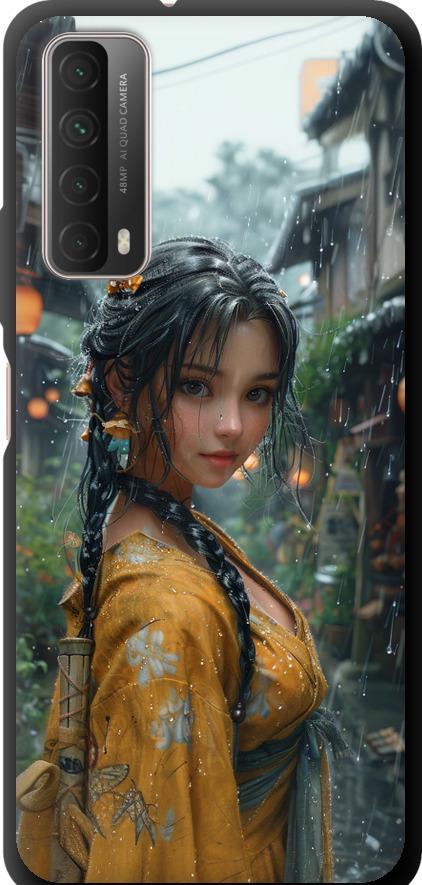 Чехол на Huawei P Smart 2021 Anime-girl (6133b-2100-42517)