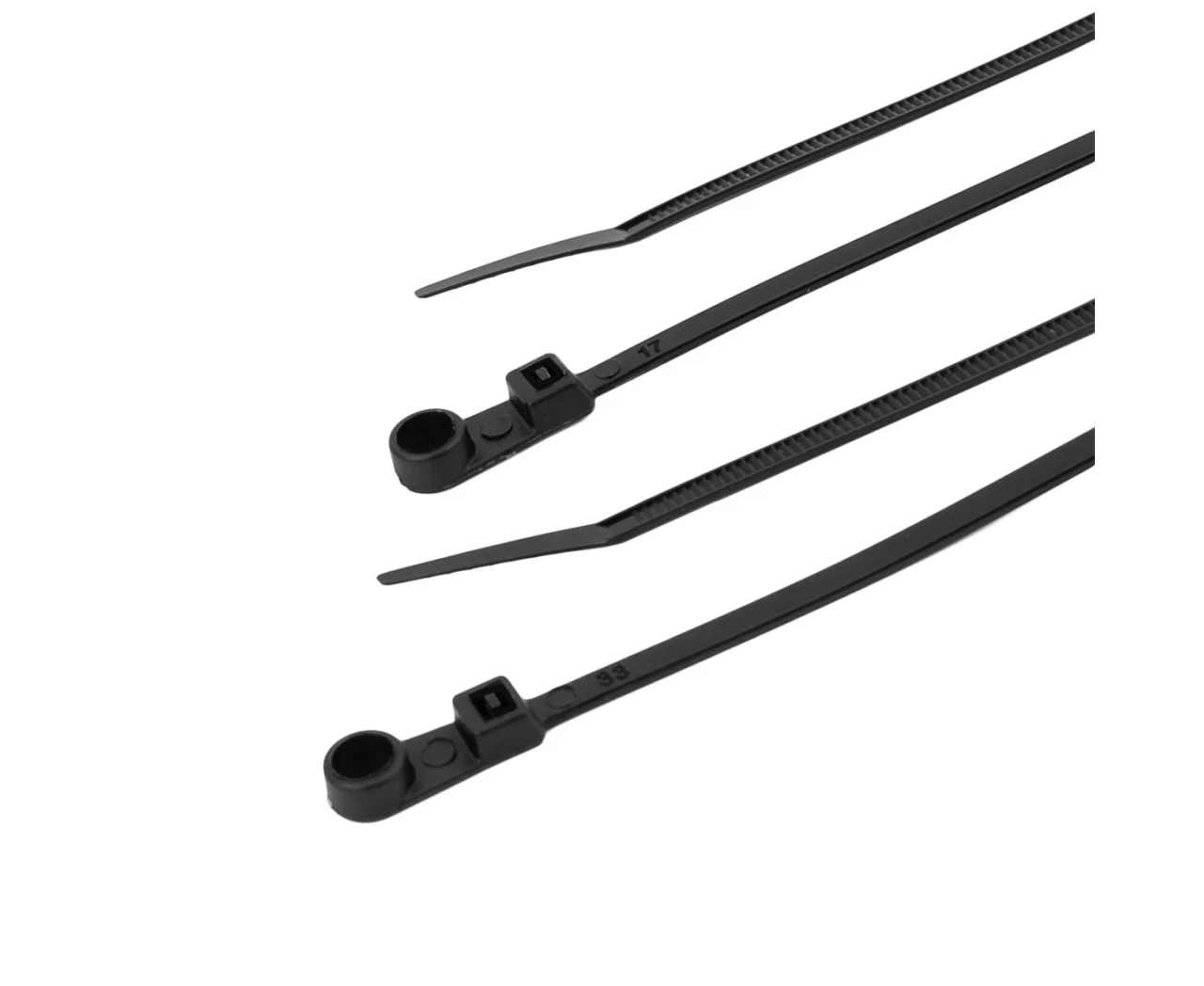 Стяжка для кабеля с монтажным кольцом 4,2х220 мм Черный (2412856536) - фото 5 Стяжка для кабеля с монтажным кольцом 4,2х220 мм Черный (2412856536) - фото 5