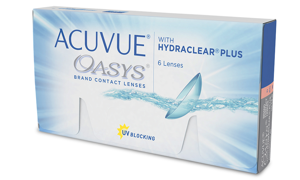 Контактные линзы ACUVUE OASYS With HYDRACLEAR Plus 2 недели 6 шт. (264-26) - фото 4