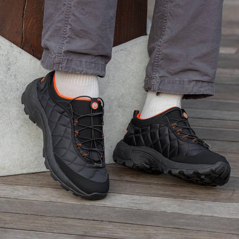 Кросівки термо чоловічі непромокаючі аналог Merrell ice cup moc р. 45 28,5 см Чорний (36970234)