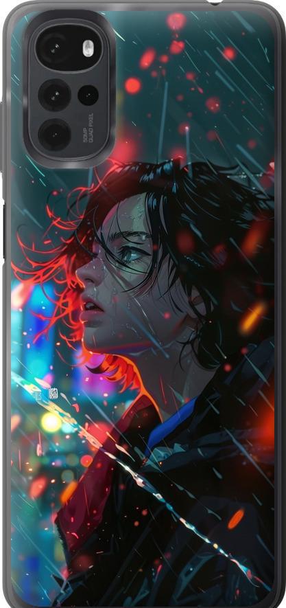 Чехол на Motorola G22 Ночные огни (6096u-2681-42517)