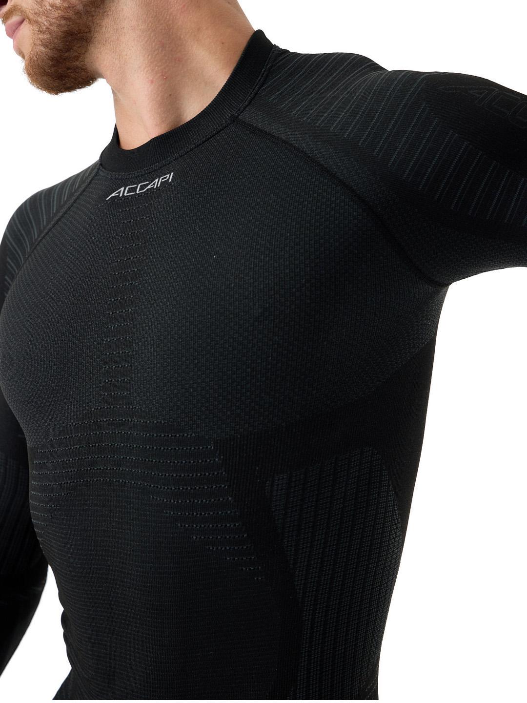 Комплект термобелья мужской Accapi XPerience Set XA801+XA803-9966 M/L Black/Anthracite - фото 5