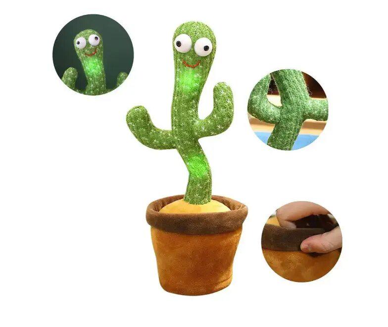 Интерактивная игрушка Dancing Cactus 120 песен - фото 4