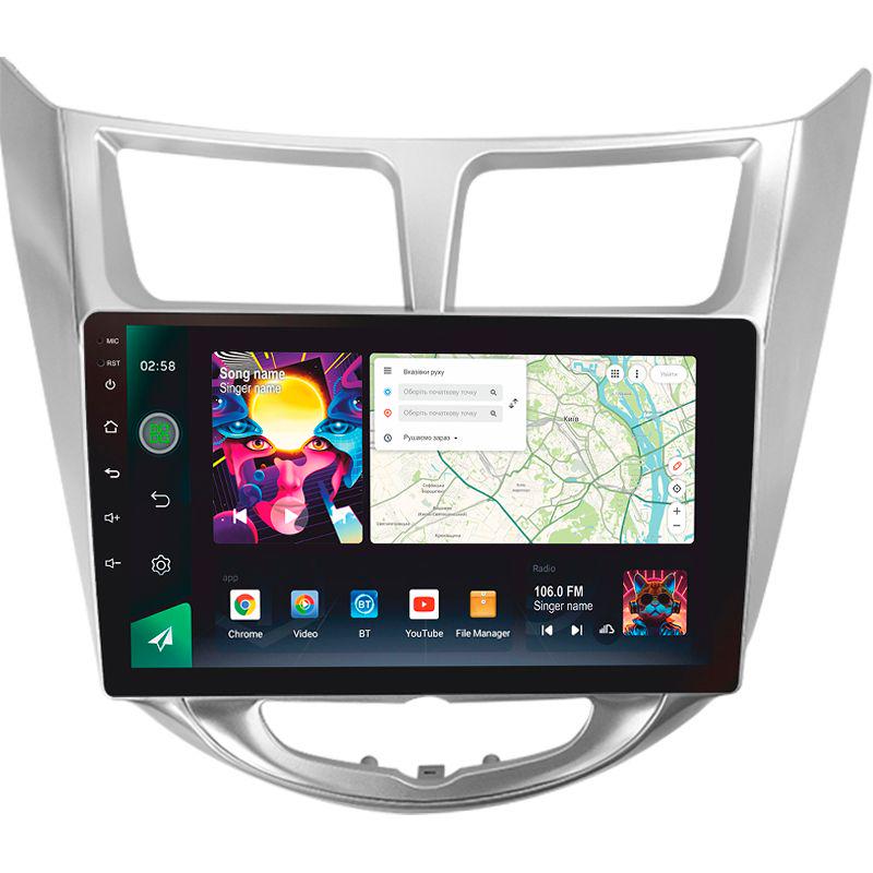 Магнитола штатная Sigma PRO 98128 2K 8/128 GB Hyundai Solaris 1 2010-2016 9" (AR-78469)