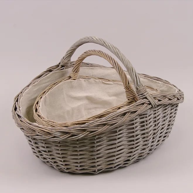 Комплект Корзин с тканью Flora 2 шт. (5461)