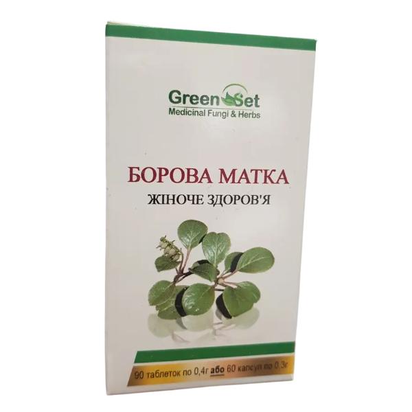 Копмлекс для профилактики репродуктивной функции Green Set Боровая матка Женское здоровье 90 табл. (000024014) Копмлекс для профилактики репродуктивной функции Green Set Боровая матка Женское здоровье 90 табл. (000024014)