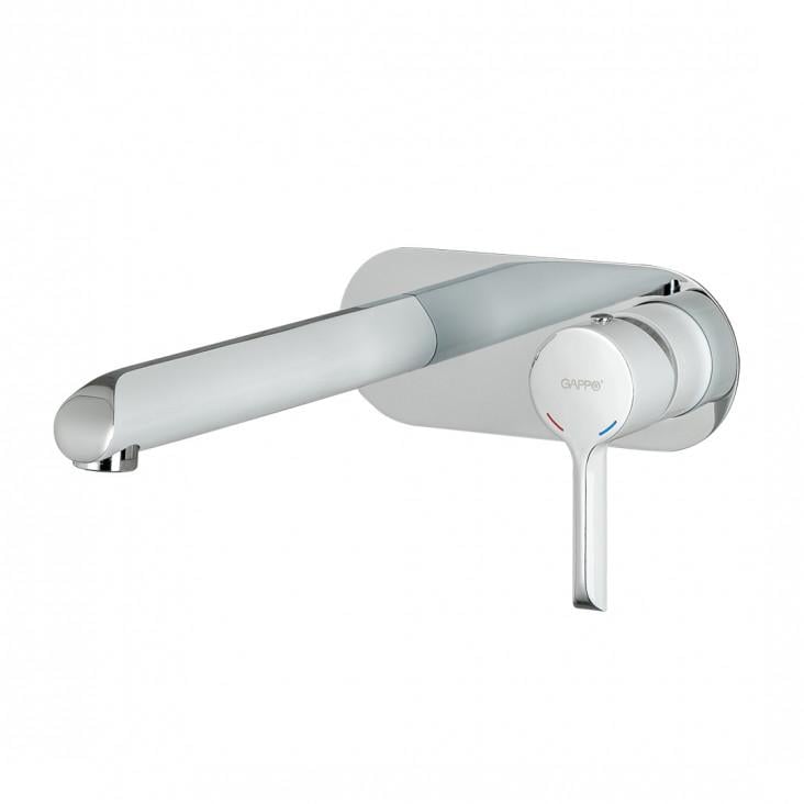 Смеситель для умывальника Gappo G1003-28 Белый/Хром (1044857)