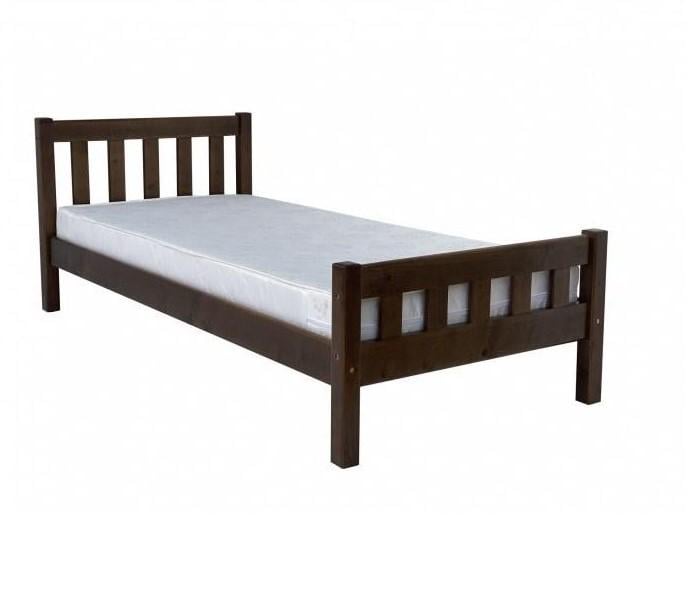 Кровать односпальная деревянная Скиф Л-150 90х190 см Дуб
