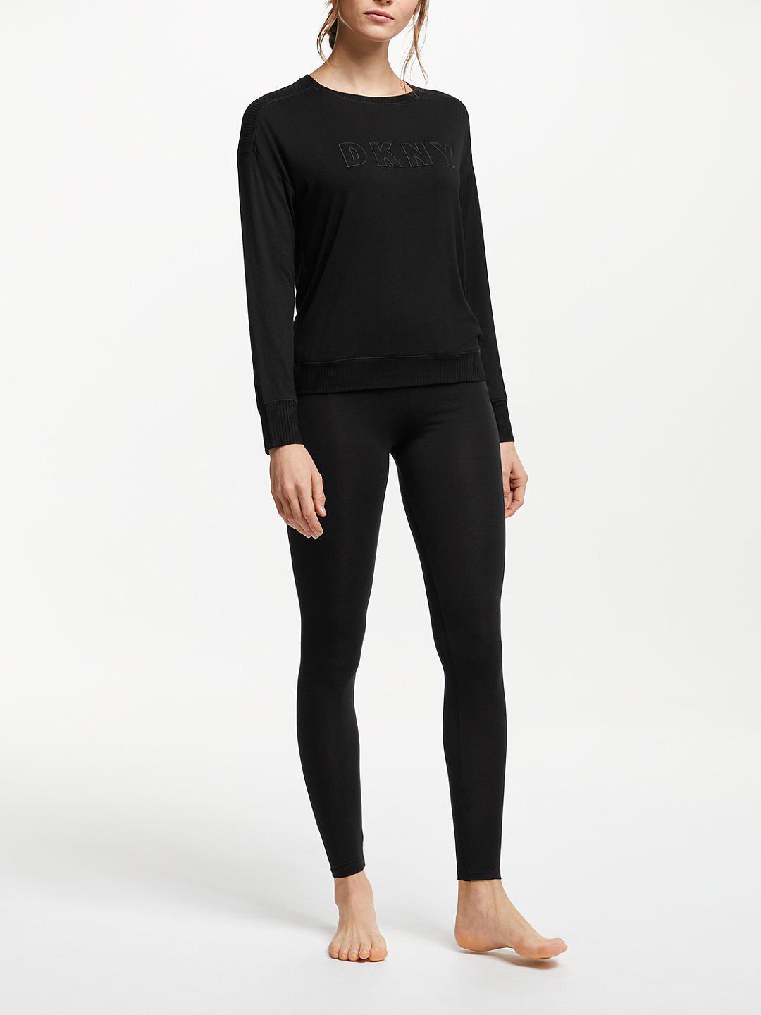 Футболка домашняя DKNY Core Essentials XL 001 Black - фото 4 Футболка домашняя DKNY Core Essentials XL 001 Black - фото 4