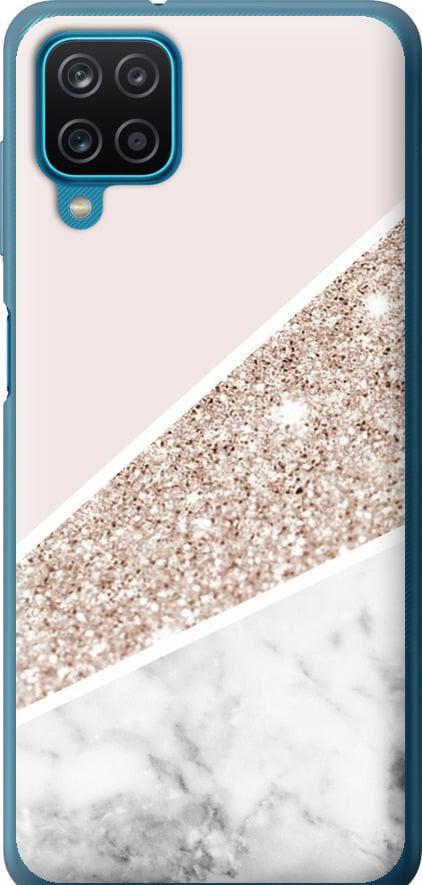Чехол на Samsung Galaxy M12 M127F Пастельный мрамор (4342u-2360-42517)