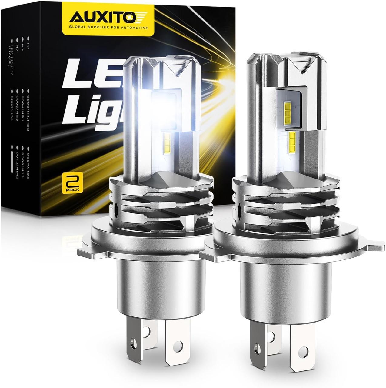 Лампа автомобильная светодиодная Auxito M7 H4 50 Вт с IP68 (S48MF)