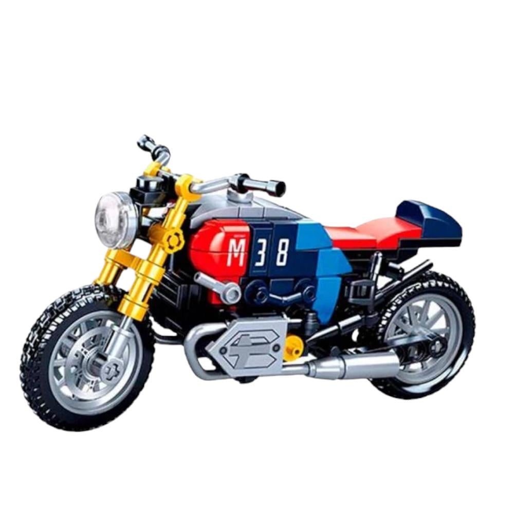 Конструктор SLUBAN M38-B0958 Model Bricks Мотоцикл 197 деталей в коробке (114269)