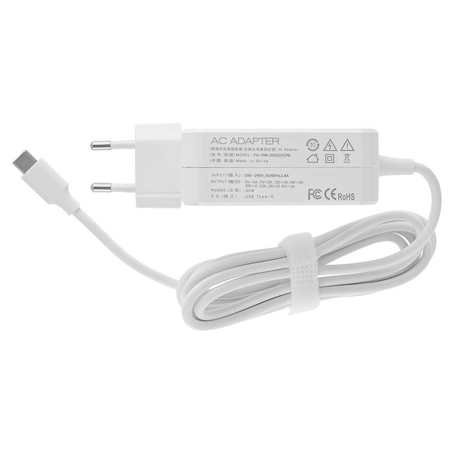 Блок питания для ноутбука Xiaomi 65W Type-C квадратный White (217432)
