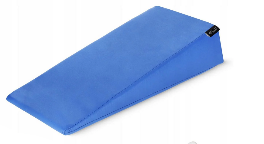 Клин для реабілітації та масажу 4fizjo 54x22x12 см Blue (P-5905973403023)