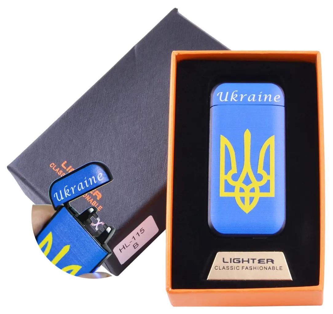 Зажигалка Lighter Ukraine Blue (ch00067) - фото 2