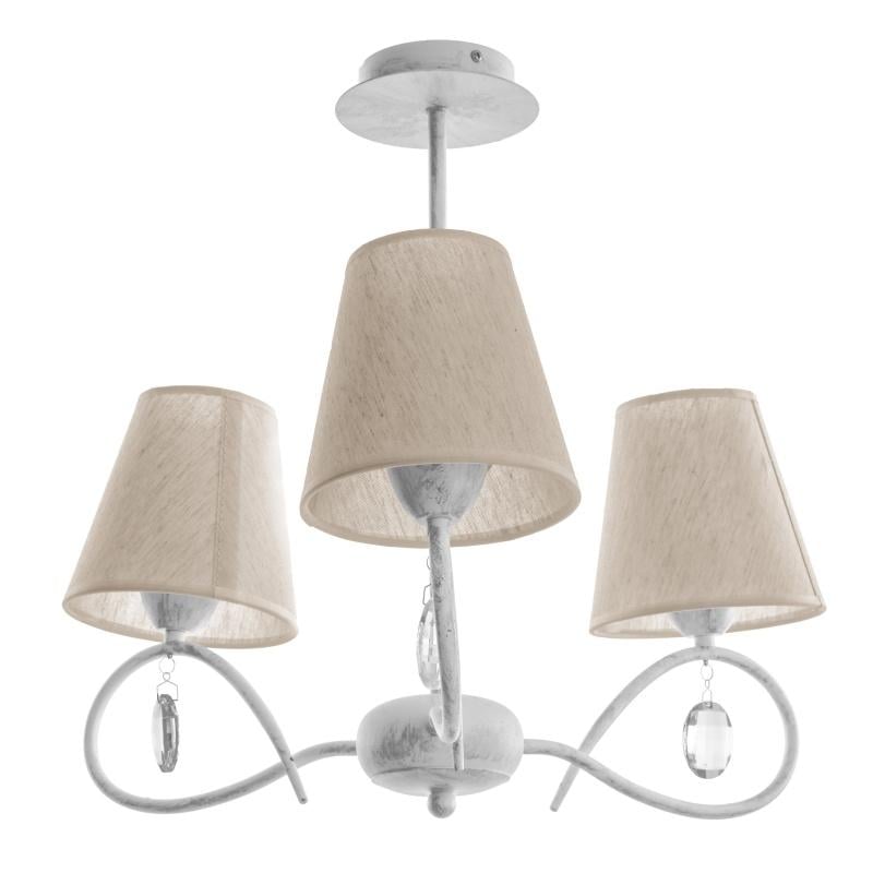 Люстра прованс Brille BKL-593S/3 E27 VN з абажуром