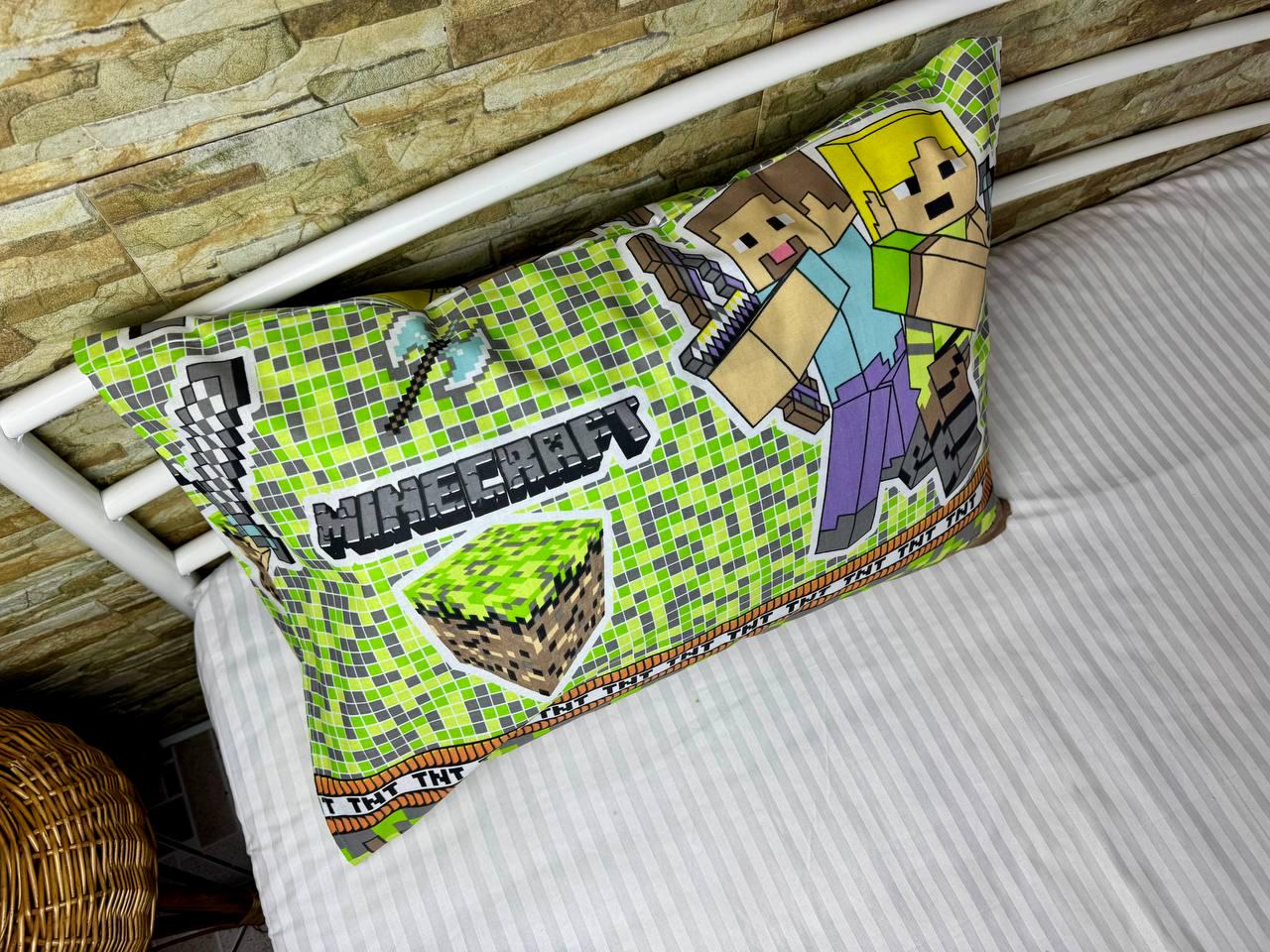 Наволочка Minecraft 1 шт. бязь 50х70 см (G-4145/WP/x50) - фото 2 Наволочка Minecraft 1 шт. бязь 50х70 см (G-4145/WP/x50) - фото 2