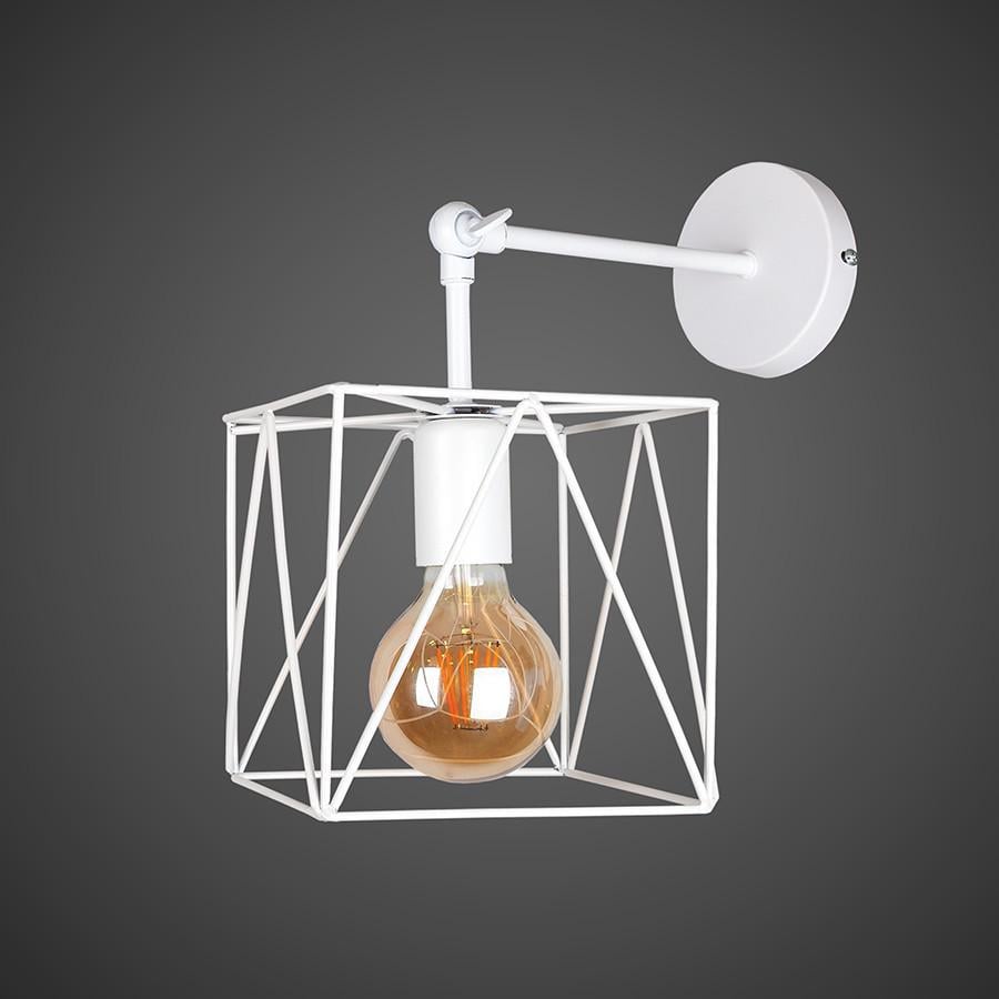 Бра лофт 16 см Білий (56-WPR103F-1 WH) Бра лофт 16 см Білий (56-WPR103F-1 WH)