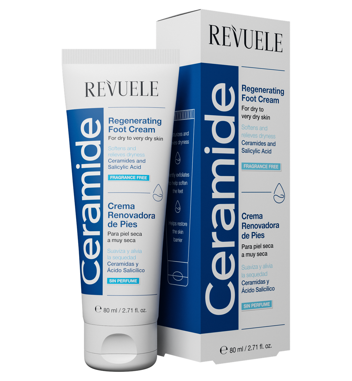 Крем регенерирующий для ног Revuele Ceramid 80 мл (2391618877)