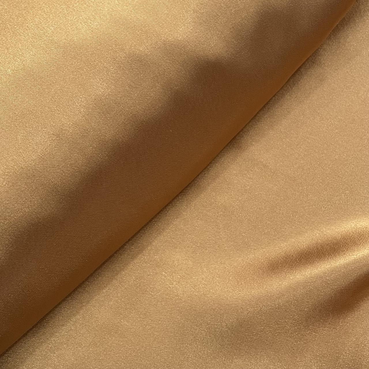 Ткань атлас креп-сатин Золотистый (25021728) - фото 1 Ткань атлас креп-сатин Золотистый (25021728) - фото 1