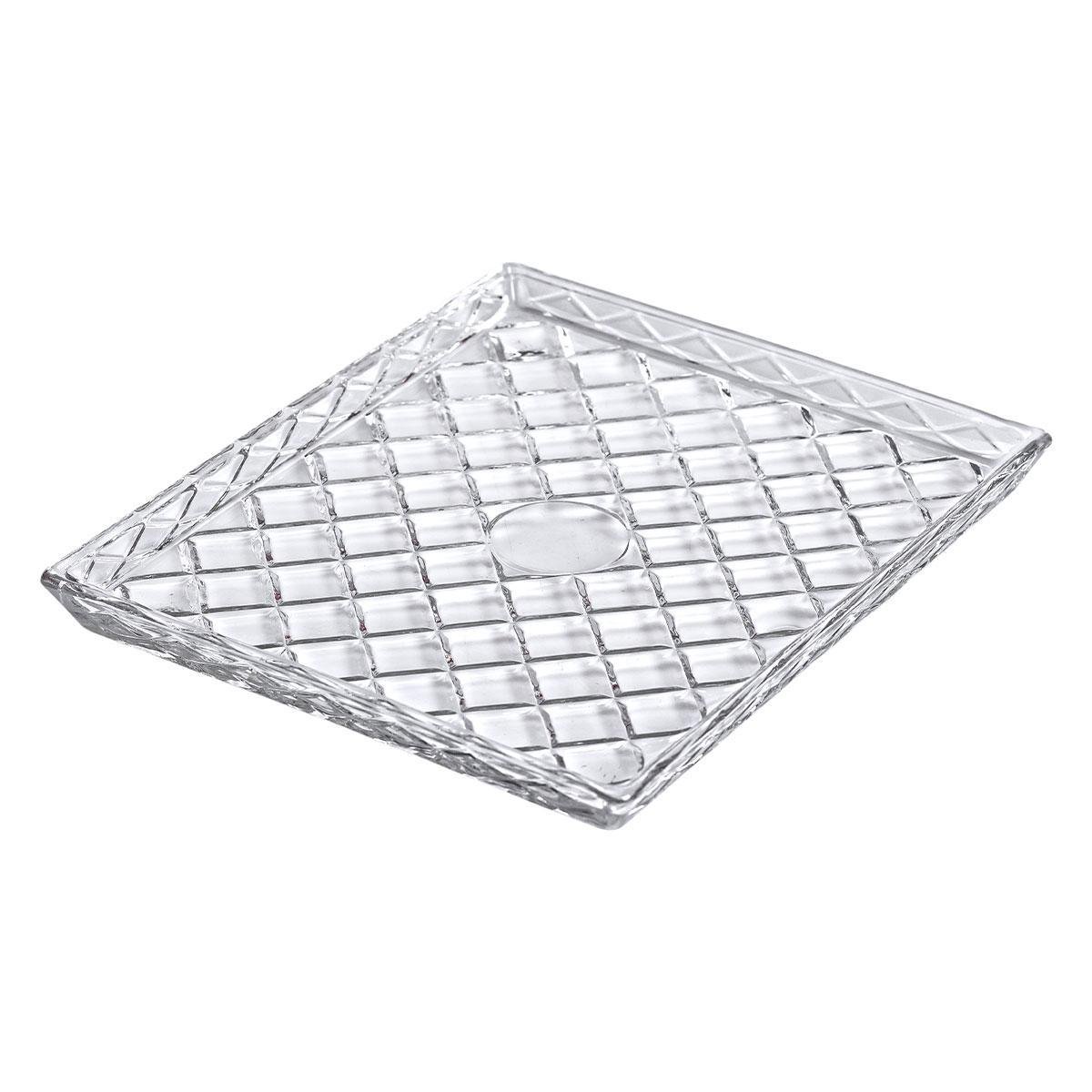 Блюдо для закусок Lirmartur стеклянное 24,5х20,5х2 см (HP-YH-39) - фото 2