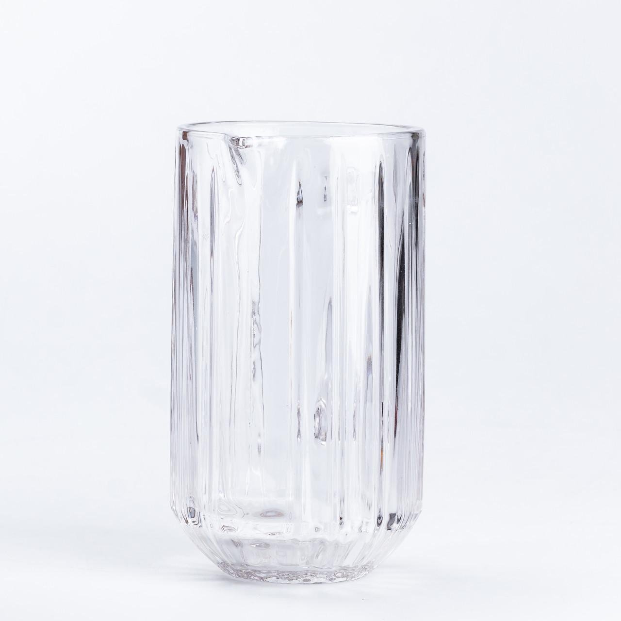 Кувшин для напитков с толстого стекла 1,2 л Прозрачный - фото 2 Кувшин для напитков с толстого стекла 1,2 л Прозрачный - фото 2