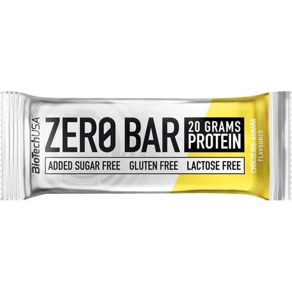 Протеиновый батончик BioTech Zero Bar Шоколад-Банан 50 г (BTH-00153-7) Протеиновый батончик BioTech Zero Bar Шоколад-Банан 50 г (BTH-00153-7)