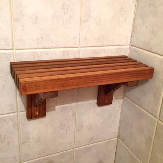 Полка настенная из дерева Катар Капучино (НСП-004409)