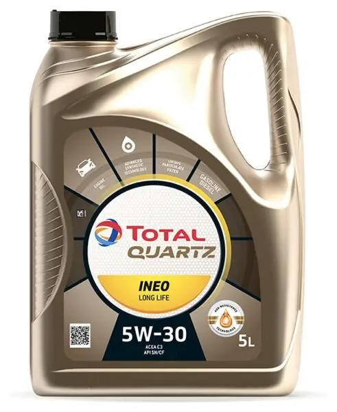 Моторное масло Total Quartz Ineo Long Life 5W-30 5 л (213819)