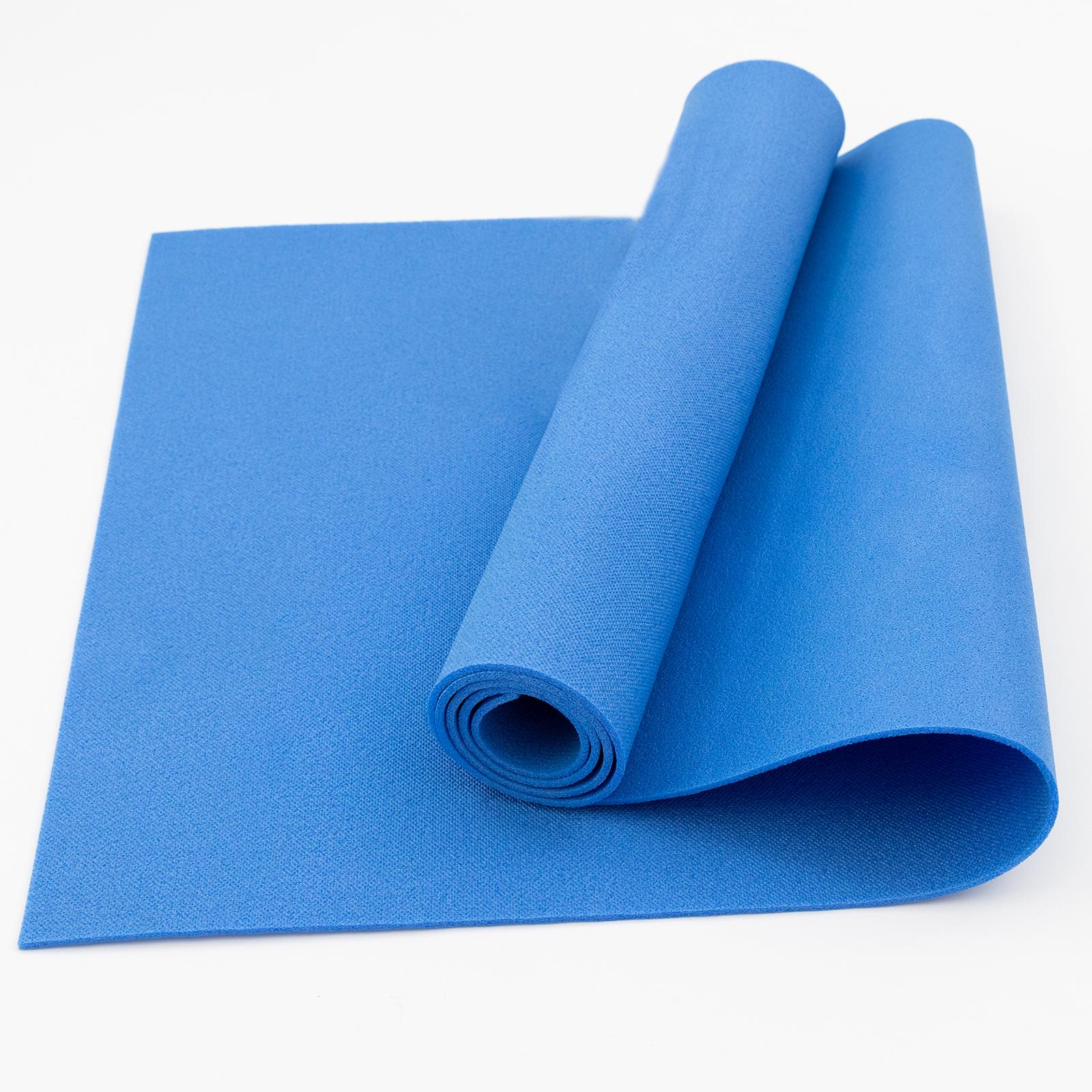 Килимок для йоги та фітнесу OSPORT FI-0077 Колібрі Синій