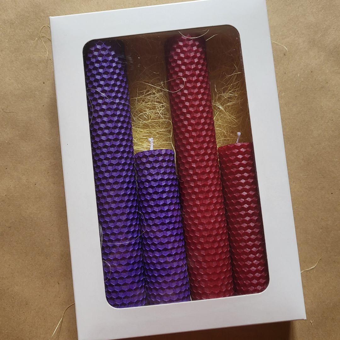 Набор свечей с натуральной вощины Hope 4 шт. (387526) - фото 2 Набор свечей с натуральной вощины Hope 4 шт. (387526) - фото 2