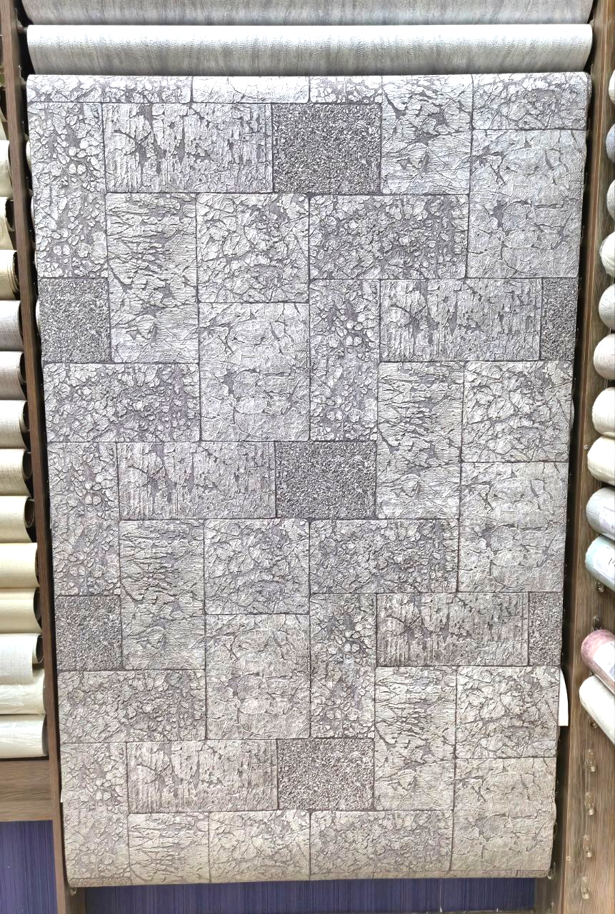 Шпалери вінілові Слов'янські шпалери під камінь 10,05x1,06 м Сірий (1570-03) - фото 2 Шпалери вінілові Слов'янські шпалери під камінь 10,05x1,06 м Сірий (1570-03) - фото 2