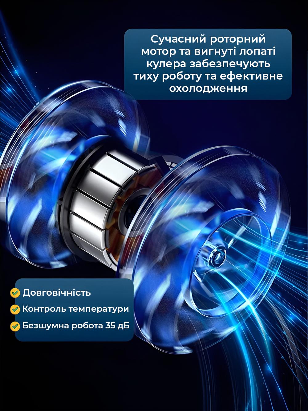 Проектор для будинку Andowl PR60X1 4k full hd wifi hdmi і usb Білий (996036a6) - фото 7